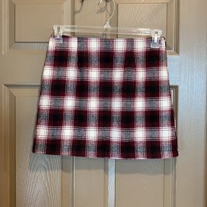 Plaid skirt